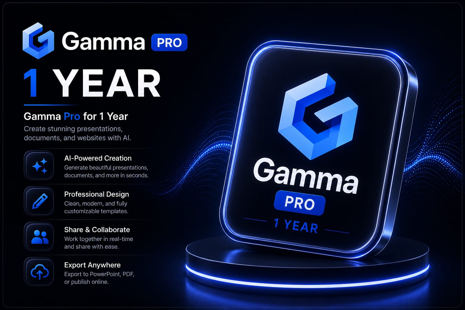 Gamma Pro 1 Year