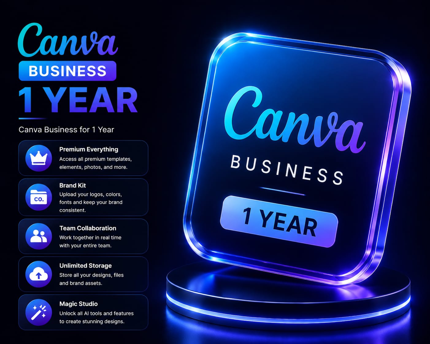 Canva Business 1 Year