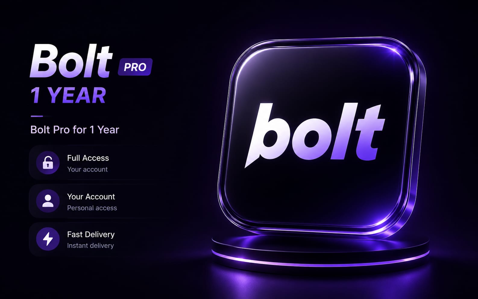 Bolt Pro 1 Year